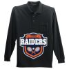Long Sleeve Silk Touch Polo with Pocket Thumbnail