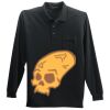 Long Sleeve Silk Touch Polo with Pocket Thumbnail