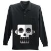 Long Sleeve Silk Touch Polo with Pocket Thumbnail