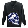 Long Sleeve Silk Touch Polo with Pocket Thumbnail
