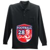 Long Sleeve Silk Touch Polo with Pocket Thumbnail