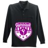 Long Sleeve Silk Touch Polo with Pocket Thumbnail