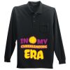 Long Sleeve Silk Touch Polo with Pocket Thumbnail