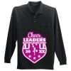 Long Sleeve Silk Touch Polo with Pocket Thumbnail
