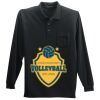 Long Sleeve Silk Touch Polo with Pocket Thumbnail