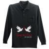 Long Sleeve Silk Touch Polo with Pocket Thumbnail