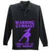 Long Sleeve Silk Touch Polo with Pocket Thumbnail