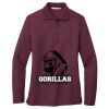 Women's Silk Touch Long Sleeve Polo Thumbnail